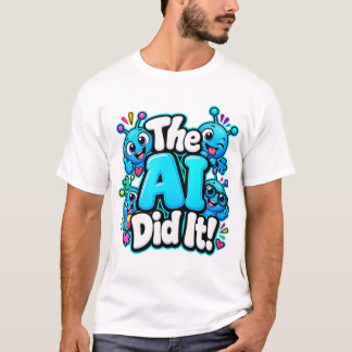 De AI deed het! Grappig excuus met lachende aliens T-shirt