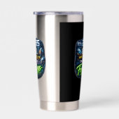 De "AI" Geciteerde Tumbler Geïsoleerde Drinkbeker (Rechts)