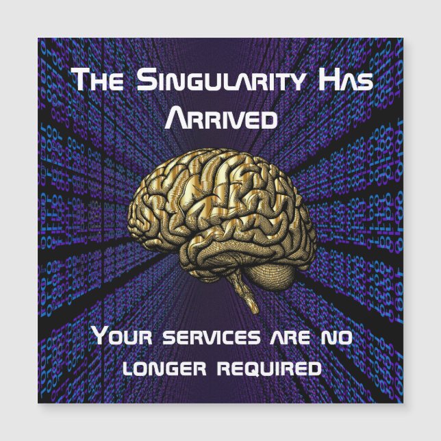 De AI-singulariteit is gearriveerd (Voorkant)