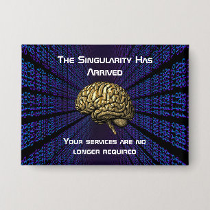 De AI-singulariteit is gearriveerd Button