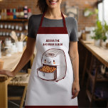De Air Fryer Queen Schort<br><div class="desc">Zet de verwarming in de keuken op met dit speelse, aanpasbare schort met een schattige, lachende airfryer die klaar is om krokante goedheid te serveren! Het leuke, kawaii-geïnspireerde ontwerp voegt persoonlijkheid toe aan uw kookroutine, terwijl de aanpasbare tekst u uw titel als de Air Fryer Queen (of wat u maar...</div>