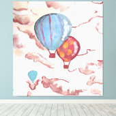 De Air I Breathe door AnyaC Canvas Afdruk (Insitu (Houten vloer))