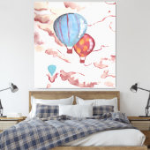 De Air I Breathe door AnyaC Canvas Afdruk (Insitu (Slaapkamer))