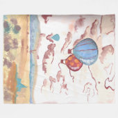 De Air I Breathe door AnyaC Fleece Deken (Voorkant (Horizontaal))