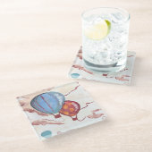 De Air I Breathe door AnyaC Glazen Onderzetter (Schuin)