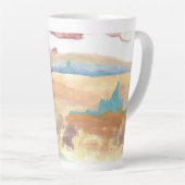 De Air I Breathe door AnyaC Latte Mok (Rechterhoek)