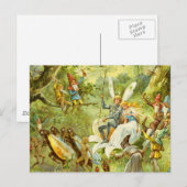 De airy Prince en Thumbelina Briefkaart (Voorkant / Achterkant)