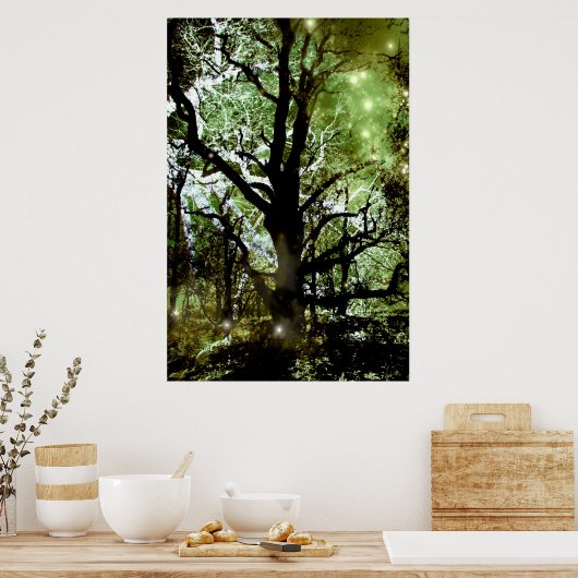 De airy Tree Poster (Keuken)