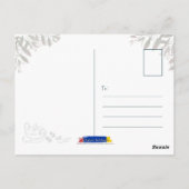 De Ais Ikat Tepi Maleisië Briefkaart (Achterkant)