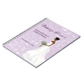 De Aisle Paars Wedding Planner lopen Notitieboek (Linkerzijde)