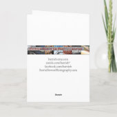 De Akelei van de verjaardag Kaart (Achterkant)