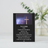 De Akte van Bijdrage Prayer.jpg Briefkaart (Staand voorkant)