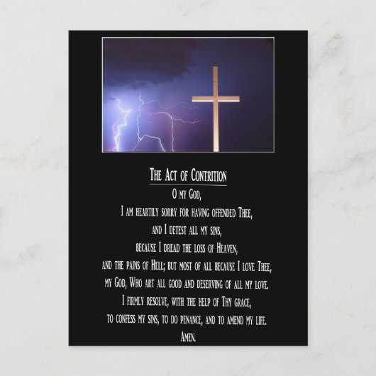 De Akte van Bijdrage Prayer.jpg Briefkaart (Voorkant)