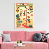 De Akte van M'lle Norada Frans Canvas Afdruk (Insitu (Woonkamer))