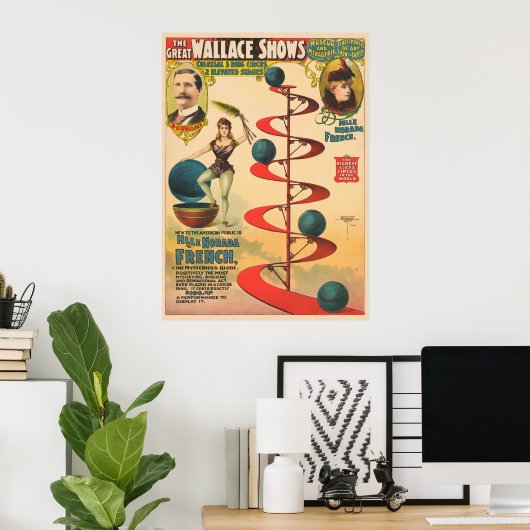 De Akte van M'lle Norada Frans Poster (Thuiskantoor)