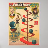 De Akte van M'lle Norada Frans Poster (Voorkant)