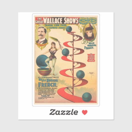 De Akte van M'lle Norada Frans Sticker (Vel)