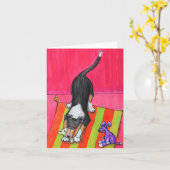 De "al Mijn" 4x6 notecard Kaart (Gele Bloem)