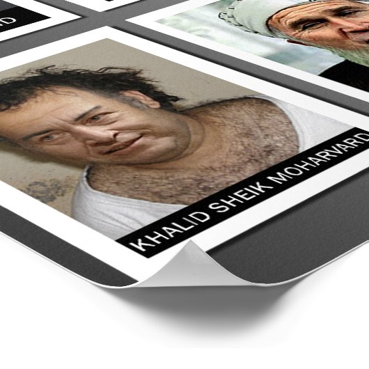 DE AL-PONZI MEEST GEWENSTE LIJST POSTER (Hoek)