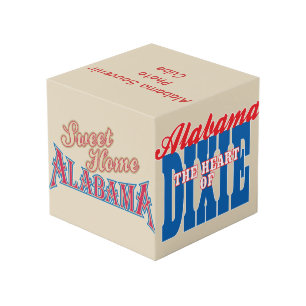 De Alabama Souvenir Cube Kubus