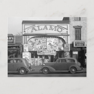 De Alamo Bioscoop, 1937 Briefkaart