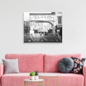 De Alamo Bioscoop, 1937 Canvas Afdruk (Insitu (Woonkamer))
