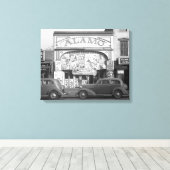 De Alamo Bioscoop, 1937 Canvas Afdruk (Insitu (Houten vloer))