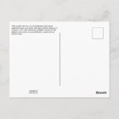 De Alamo Briefkaart (Achterkant)