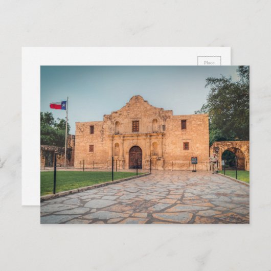 De Alamo Briefkaart (Voorkant / Achterkant)