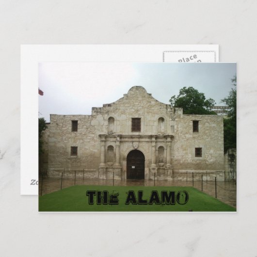 De Alamo - Briefkaart (Voorkant / Achterkant)