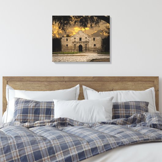 De Alamo Canvas Afdruk (Insitu (Slaapkamer))
