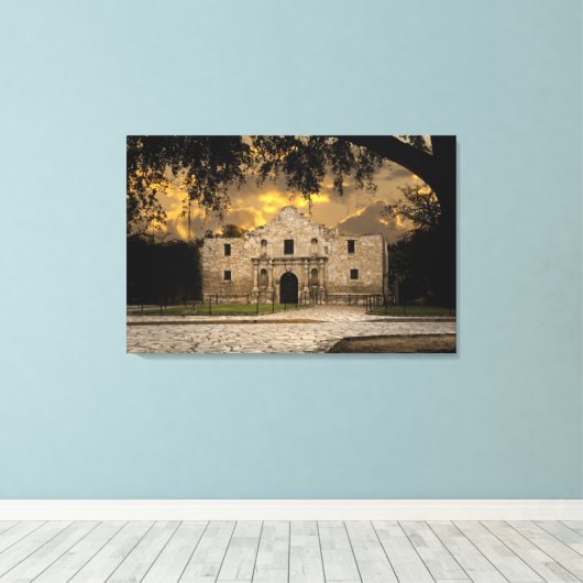 De Alamo Canvas Afdruk (Insitu (Houten vloer))