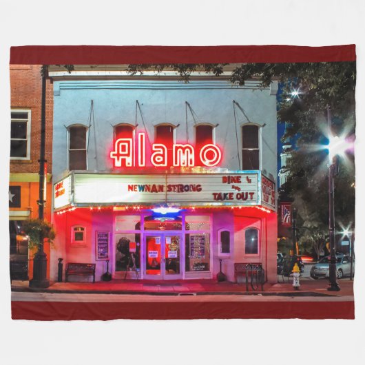 DE ALAMO Fleece Blanket (Voorkant (Horizontaal))