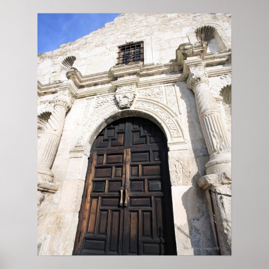 De Alamo in San Antonio, Texas Poster (Voorkant)