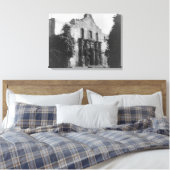 De Alamo in San Antonio, TX foto #2 Canvas Afdruk (Insitu (Slaapkamer))