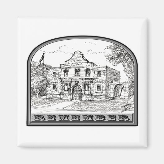 De Alamo: Magnet-2 Magneet (Voorkant)