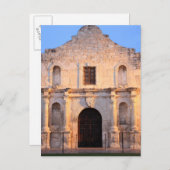 De Alamo-missie in de moderne San Antonio, Briefkaart (Voorkant / Achterkant)