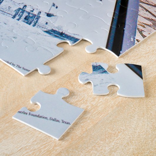 De alamo Puzzle Legpuzzel (Zijkant)