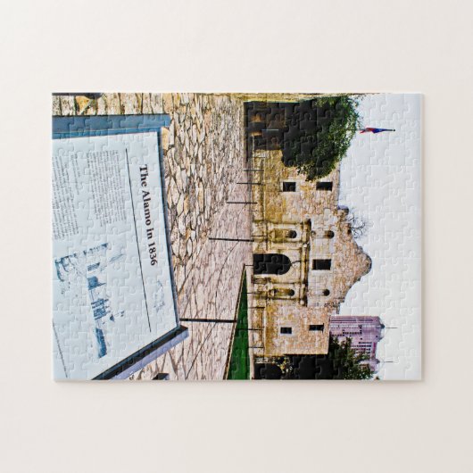 De alamo Puzzle Legpuzzel (Horizontaal)