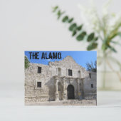 De Alamo San Antonio Texas Briefkaart (Staand voorkant)