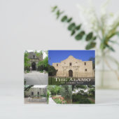 De Alamo, San Antonio, Texas Briefkaart (Staand voorkant)