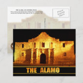 De Alamo, San Antonio, Texas Briefkaart (Voorkant / Achterkant)