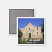 De Alamo, San Antonio, Texas Magneet (Voorkant / Achterkant)