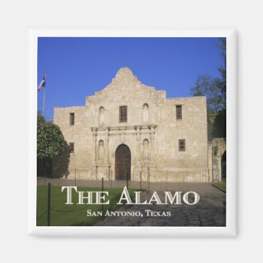 De Alamo, San Antonio, Texas Magneet (Voorkant)