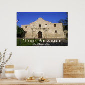 De Alamo, San Antonio Texas Poster (Keuken)