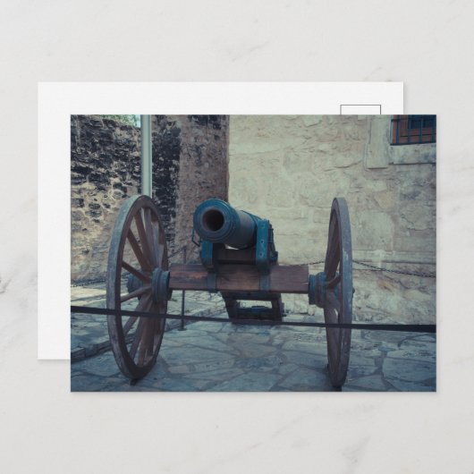 De Alamo, San Antonio, Texas Uitnodiging Briefkaart (Voorkant / Achterkant)