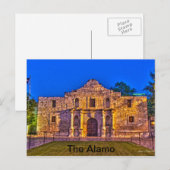 De Alamo - San Antonio, Tx Briefkaart (Voorkant / Achterkant)