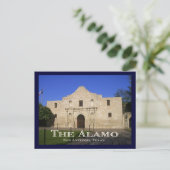 De Alamo, San Antonio, TX. Briefkaart (Staand voorkant)