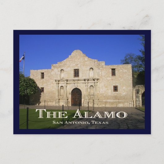 De Alamo, San Antonio, TX. Briefkaart (Voorkant)