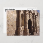 De ALAMO-Shrine of Texas Liberty Briefkaart (Voorkant / Achterkant)